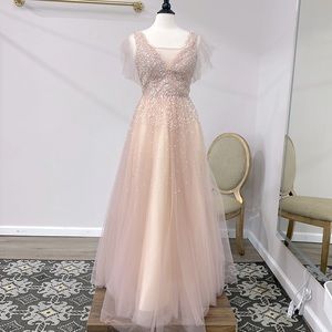 TULLE BALLGOWN BEADED
